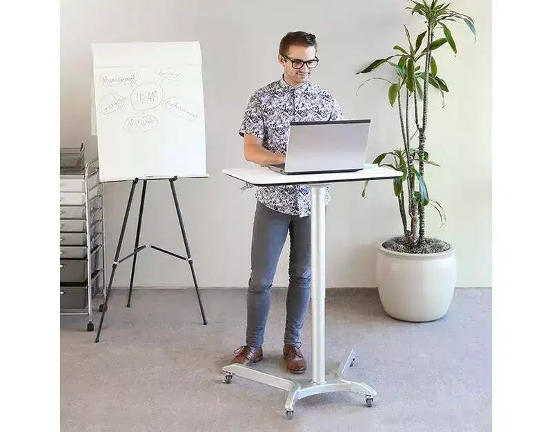 Carrello scrivania mobile pneumatico Sit-Stand airLIFT XL