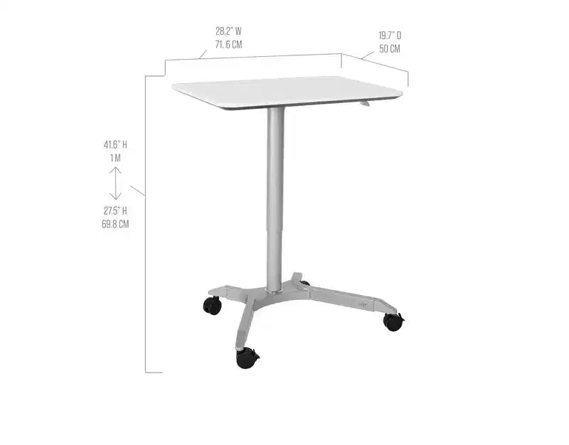 Carrello scrivania mobile pneumatico Sit-Stand airLIFT XL
