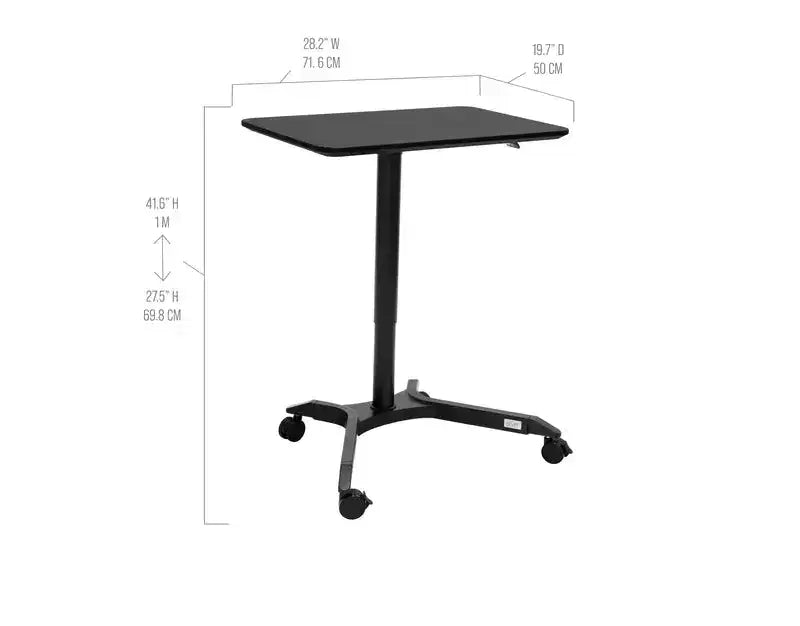 Carrello scrivania mobile pneumatico Sit-Stand airLIFT XL
