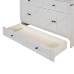Letto a scomparsa matrimoniale/queen-size con ampi cassetti e porte USB