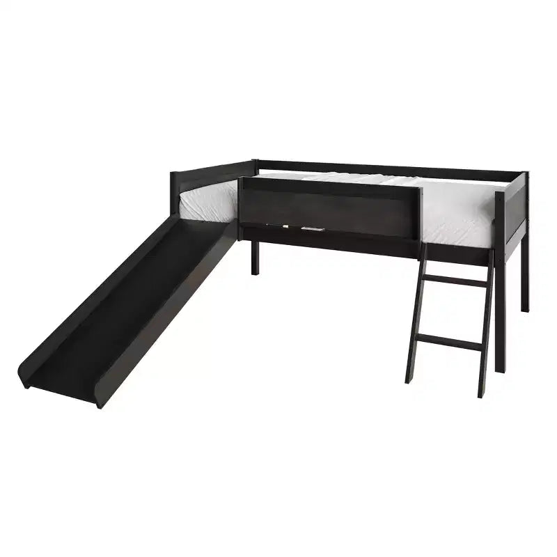 Letto a soppalco in legno per letto singolo