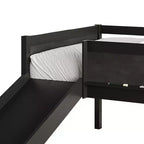 Letto a soppalco in legno per letto singolo