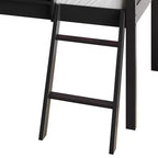Letto a soppalco in legno per letto singolo