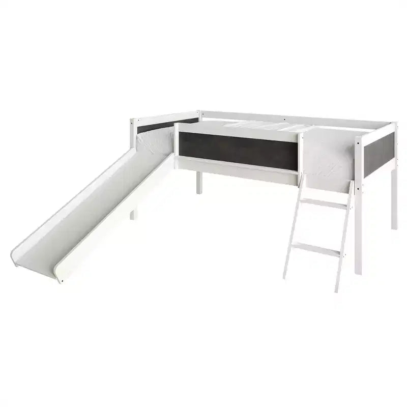 Letto a soppalco in legno per letto singolo