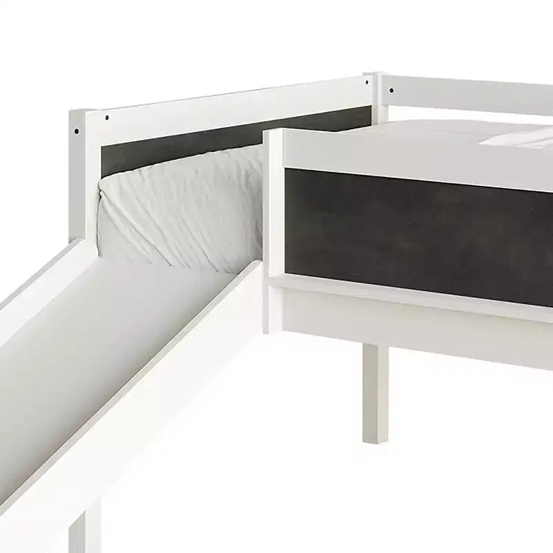 Letto a soppalco in legno per letto singolo