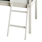 Letto a soppalco in legno per letto singolo