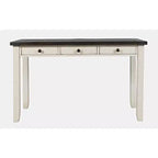 Jofran,Madison County Rustic Reclaimed Solid Wood Farmhouse USB Charging Desk