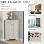 Mobile angolare da bagno Ellis Modern Wood