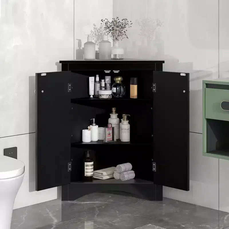 Mobile angolare da bagno Ellis Modern Wood