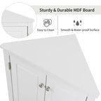 Mobile angolare da bagno Ellis Modern Wood