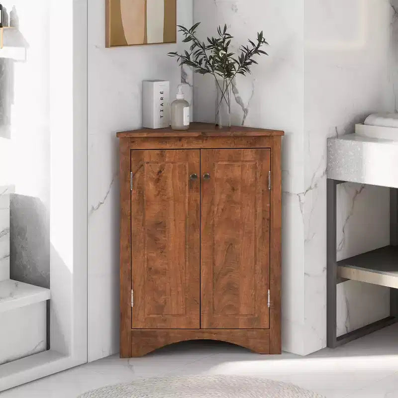 Mobile angolare da bagno Ellis Modern Wood