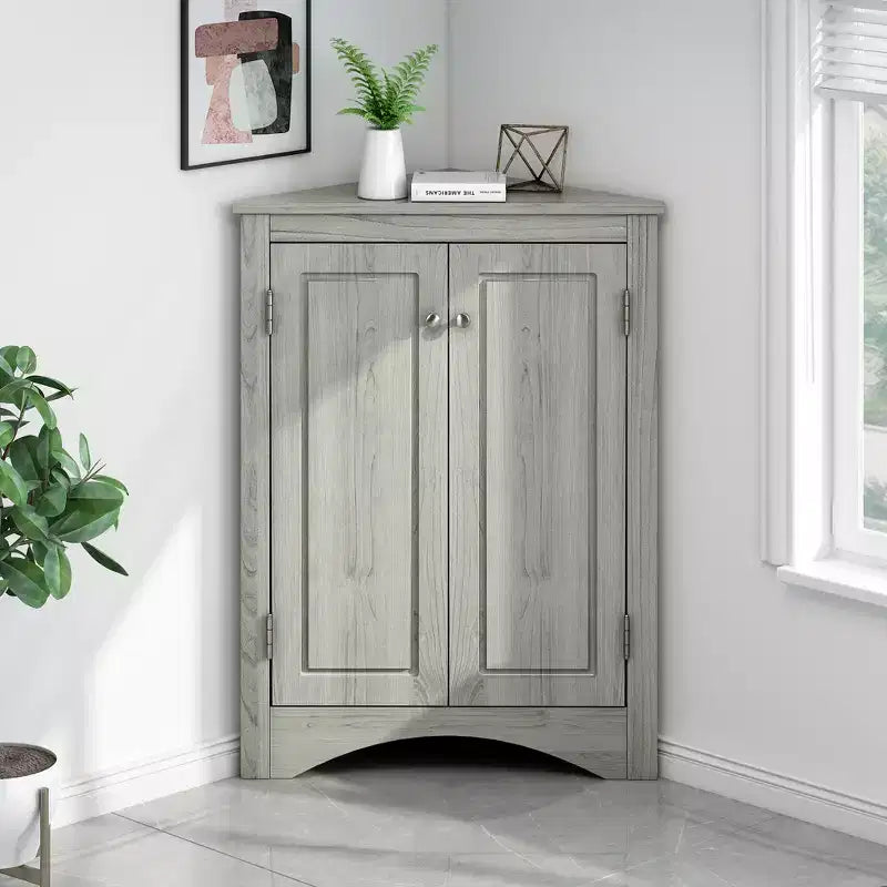 Mobile angolare da bagno Ellis Modern Wood