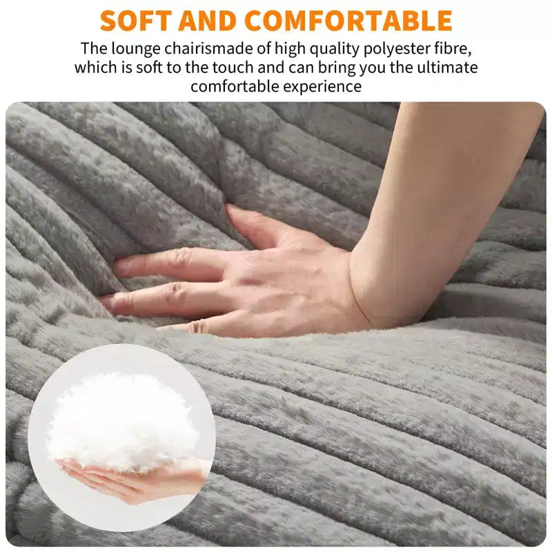 Poltrona moderna Sling - Poltrona imbottita in schiuma sminuzzata per soggiorno, camera da letto e ufficio