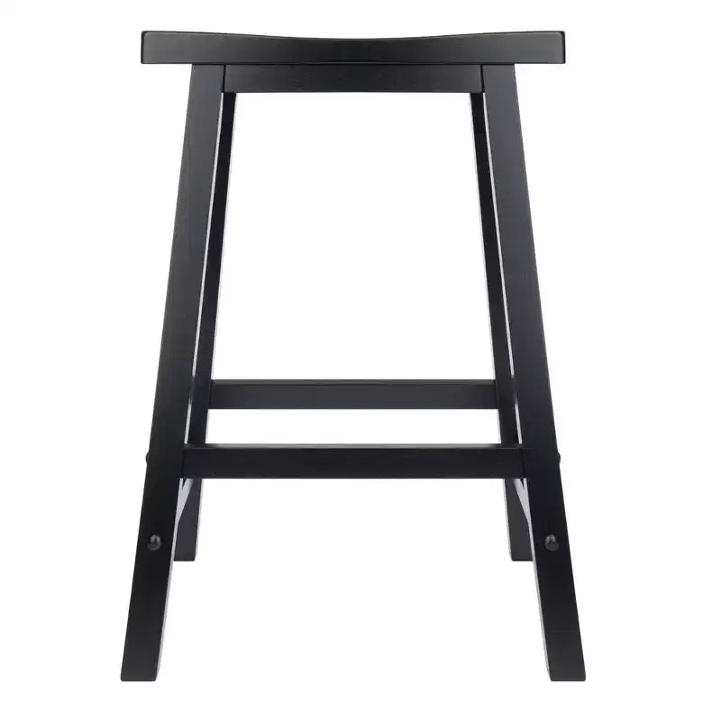 Sgabello da bar da 24" Satori con seduta a sella, altezza bancone