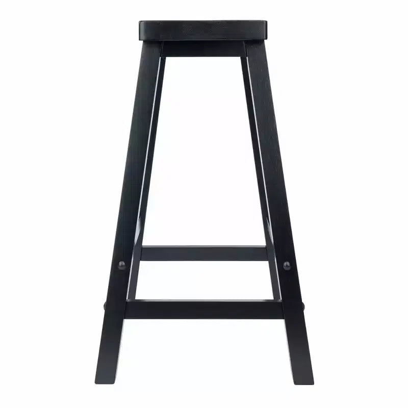 Sgabello da bar da 24" Satori con seduta a sella, altezza bancone