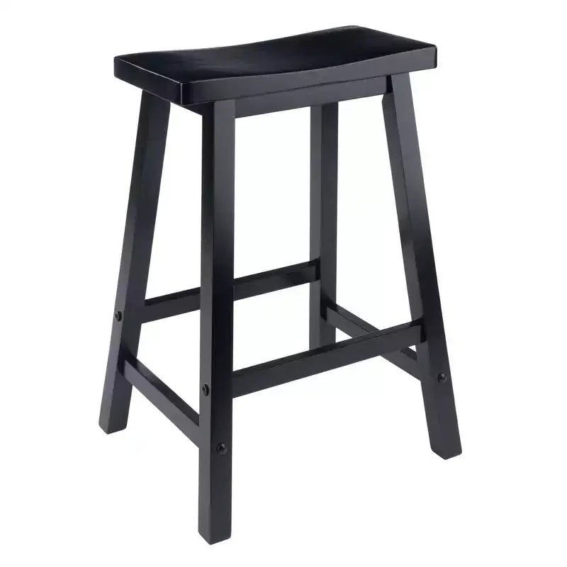 Sgabello da bar da 24" Satori con seduta a sella, altezza bancone